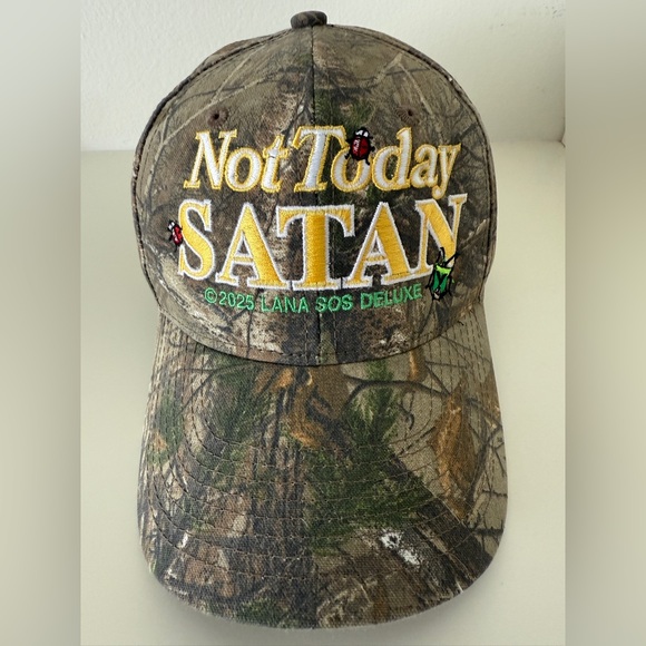 Camouflage SZA 'Not Today Satan' Cap - Picture 1 of 4